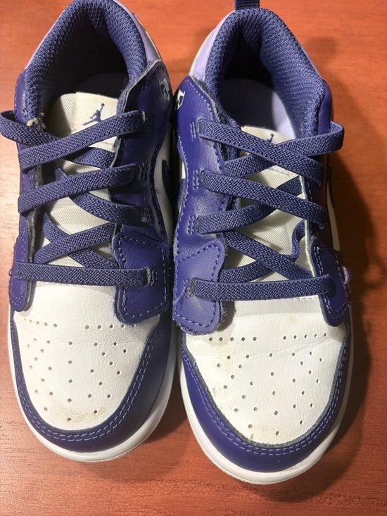 Nike Other - Nike Kids Purple and White Sneakers